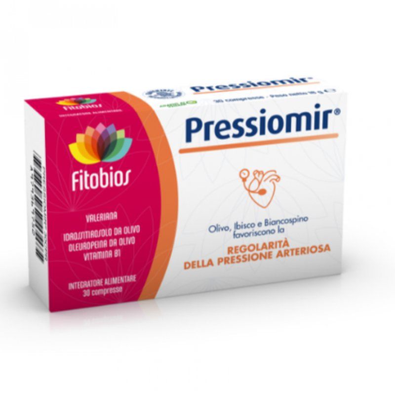 Pressiomir Fitobios 30 Tablets