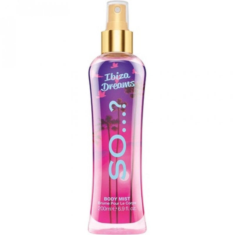 So...? Summer Escapes Women's Ibiza Dreams Body Mist Fragrance Spray 200ml