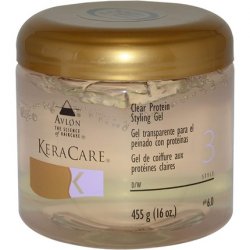 Avlon KeraCare Clear Protein Styling Gel 3-455g