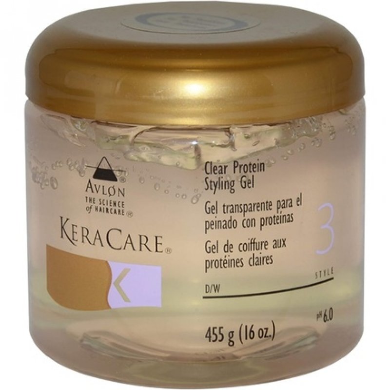 Avlon KeraCare Clear Protein Styling Gel 3-455g