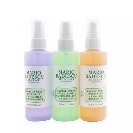 NEW Mario Badescu Spritz Mist Glow Set 4oz Women's Skincare
