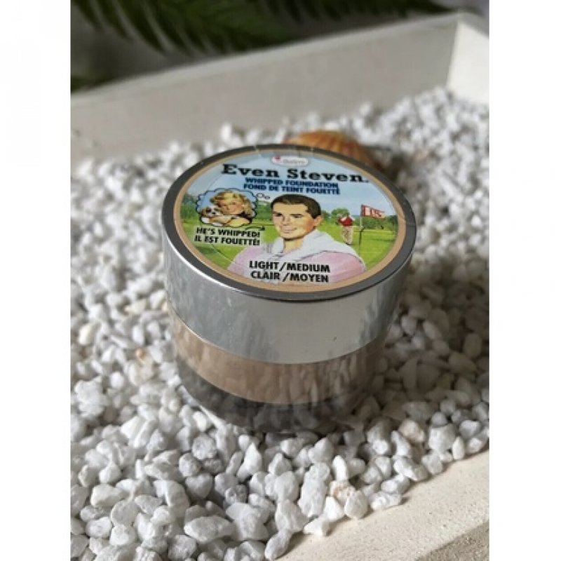 theBalm Even Steven Whipped Foundation Makeup Light/Medium 13.4ml - New