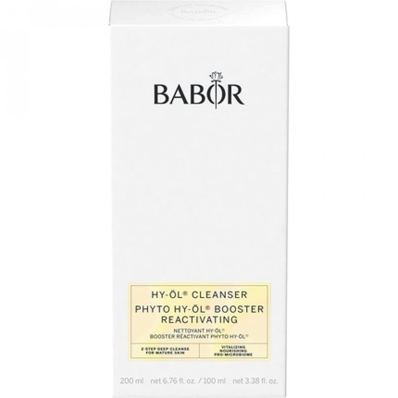 BABOR CLEANSING HY-ÖL & Phytoactive Reactivating Set for Regenerating Skin with Oil & Herbal Extract - 2 Pieces