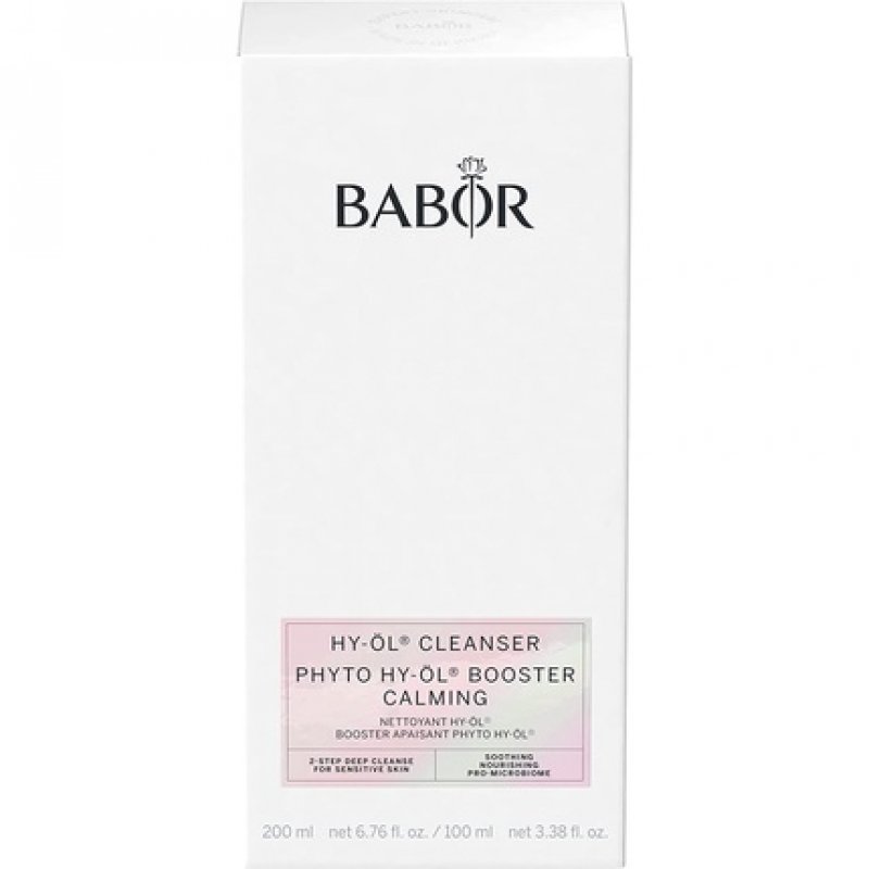 BABOR Cleansing Set for Sensitive Skin with Hy-Oil Cleanser and Hy-Oil Booster Calming Herbal Extract - 2 Piece