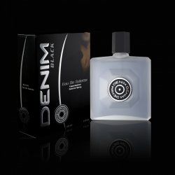 Denim Eau De Toilette Spray in Gold Metal Box for Men 100ml