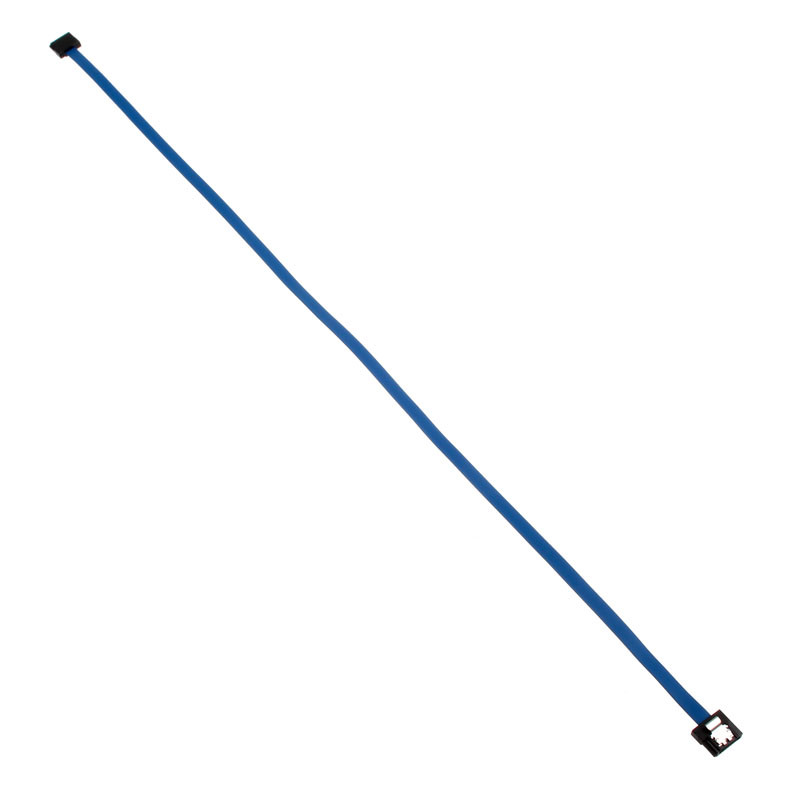 Akasa compatible Proslim SATA 3 Kabel 50cm gerade - blue
