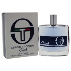 Sergio Tacchini Club Eau De Toilette 100 Ml, Spray For Men