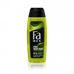 Fa Sport Energy Boost 250 ml Gel douche Hommes Corps et cheveux Guarana