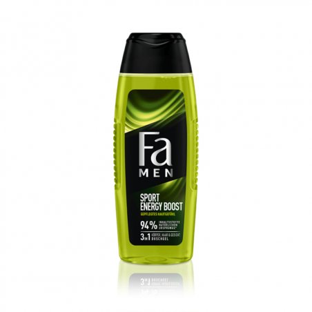 Fa Sport Energy Boost 250 ml Shower gel Men Body & hair Guarana