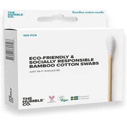 The Humble Co. Natural Cotton Swabs White 100 Count