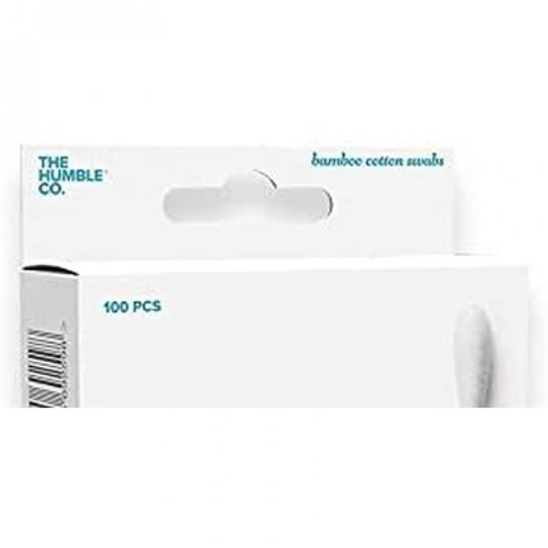 The Humble Co. Natural Cotton Swabs White 100 Count