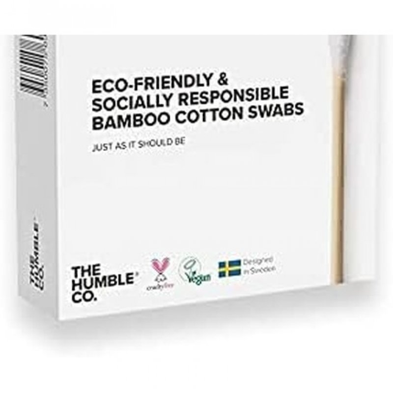 The Humble Co. Natural Cotton Swabs White 100 Count