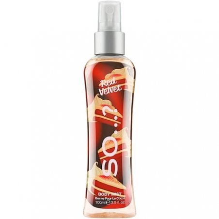 So...? Women's Red Velvet Body Mist Fragrance Spray 100ml