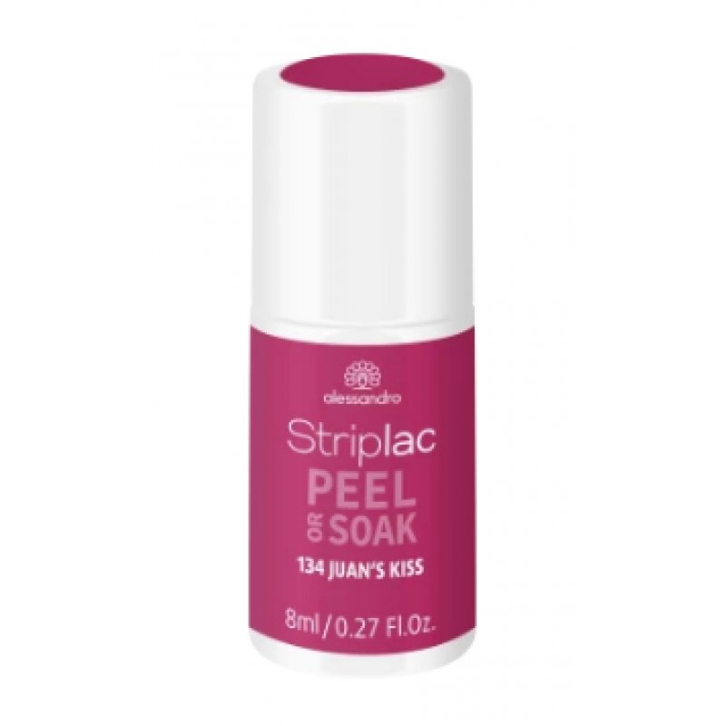 alessandro Striplac Peel or Soak Juan's Kiss nail gel coat 8 ml Pink