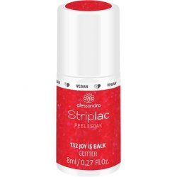 alessandro Striplac Peel or Soak Vegan Joy Is Back LED Nail Polish in Pink Red 8ml
