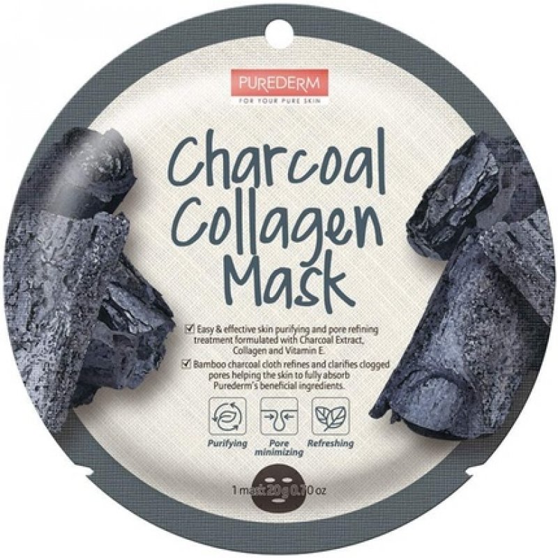 Purederm Charcoal Collagen Mask
