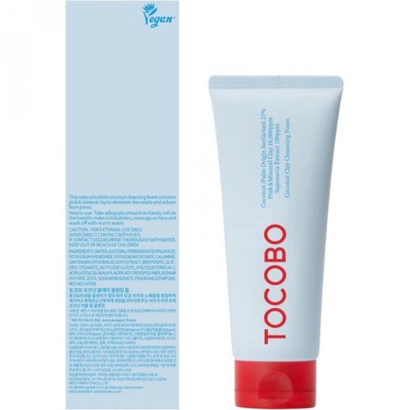 STOCKJBE1 - Coconut Clay Cleansing Foam