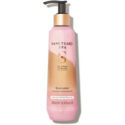 Sanctuary Spa Lily and Rose Body Lotion with Lotus Flower and Vitamin C 250ml
