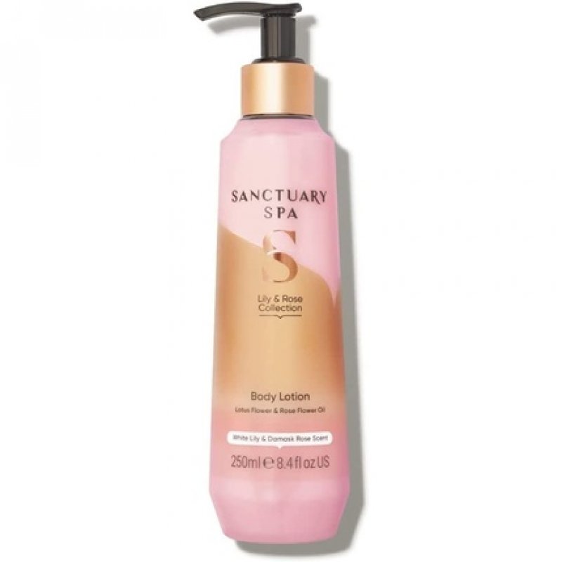 Sanctuary Spa Lily and Rose Body Lotion with Lotus Flower and Vitamin C 250ml