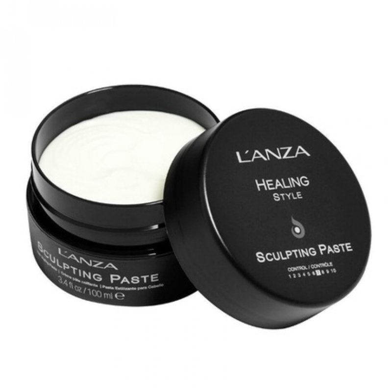 L'ANZA Healing Style Sculpting Paste with Strong Hold 100ml - Natural Hair Cream for All Hair Types