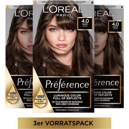 L'Oréal Paris Préférence 4 Natural Brown 183g