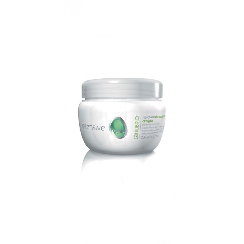 Vitality's Intensive Aqua Equilibrio Clay Sebo-Balancing Mask masque pour cheveux 200 ml Femmes