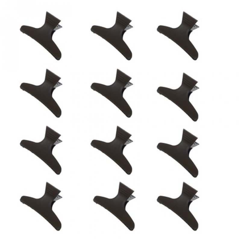 Xanitalia Pro 12 Black Plastic Tweezers