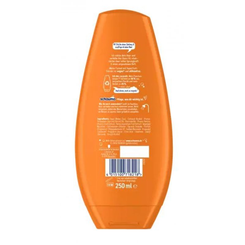 Schwarzkopf Schauma 4015100718218 Après-shampooing 250 ml Femmes
