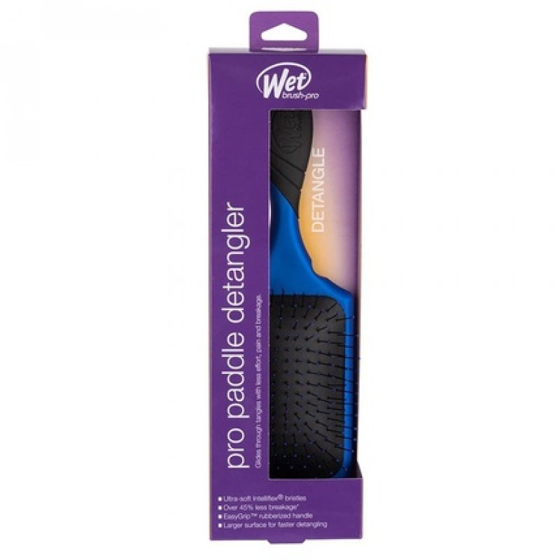 Squared Pro Detangler Paddle 2.0 Royal Blue Wet Brush