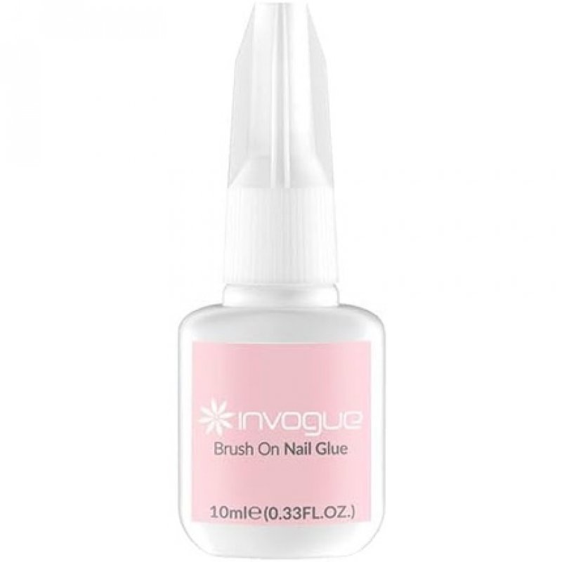 Invogue Brush on Nail Glue 10ml