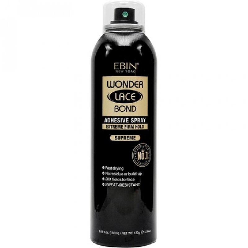 Ebin Wonder Lace Bond Adhesive Spray Extreme Firm Hold Supreme 180ml