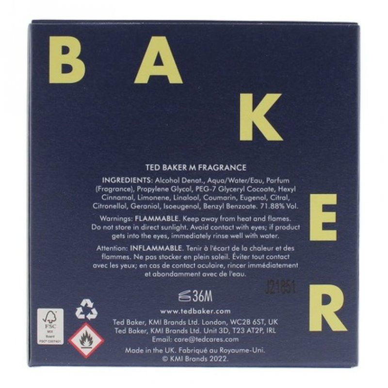 Ted Baker M Eau de Toilette 30ml