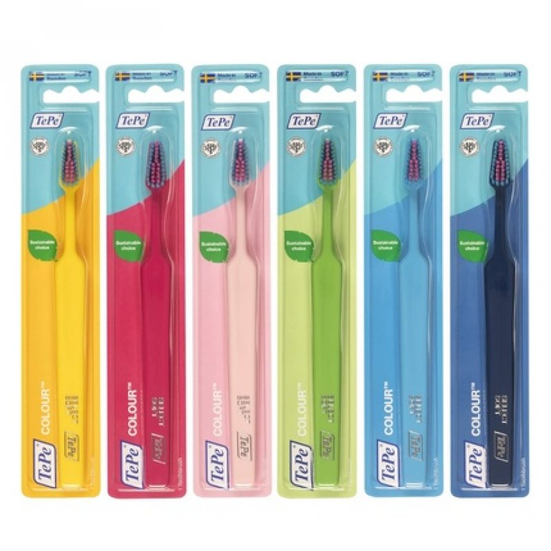 TePe Colour Soft Toothbrush Light Blue