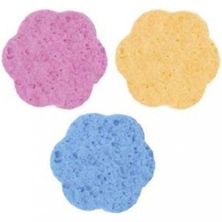x12 Cellulose Makeup Remover Sponge 70mm - EuroStil