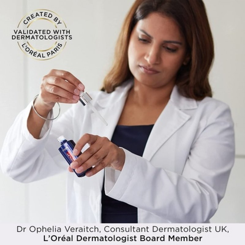 L'Oreal Paris Pure Retinol Night Serum Revitalift Laser Face Serum Deep Anti-Wrinkle Night Serum For Face 30ml