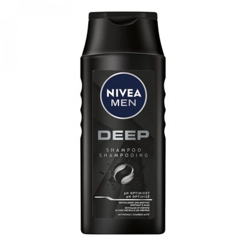 NIVEA MEN Deep Shampoo with Activated Charcoal 250ml