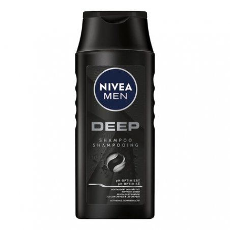 NIVEA MEN Deep Shampoo with Activated Charcoal 250ml