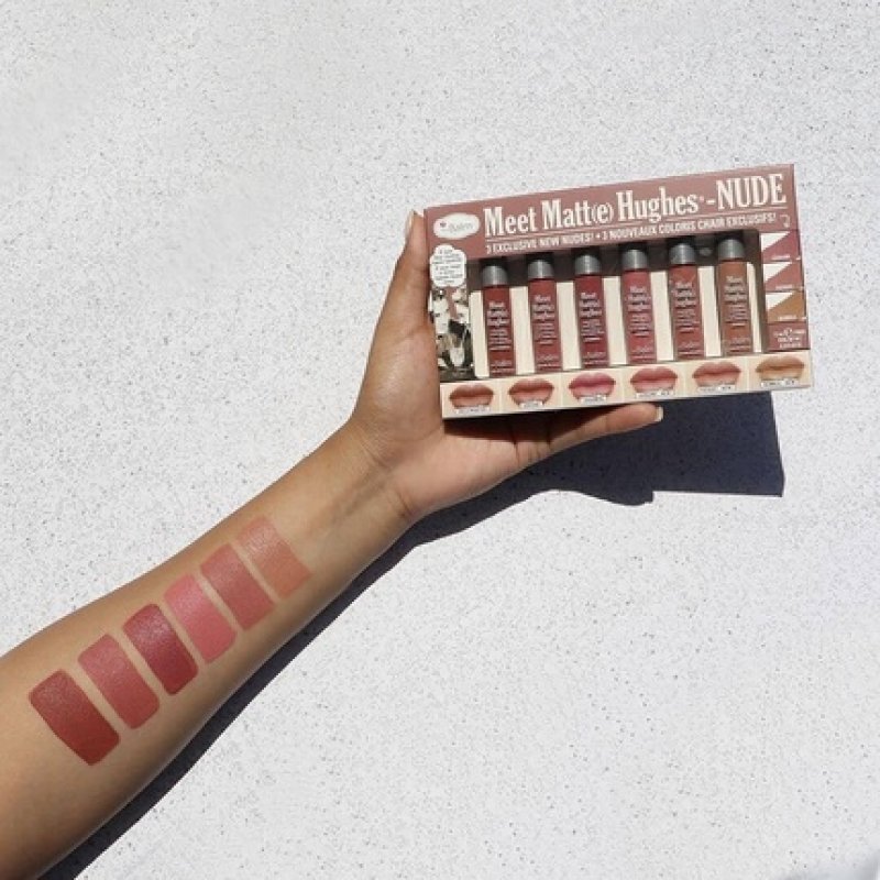 Lips by theBalm Cosmetics Meet Matt(e) Hughes Nude Set