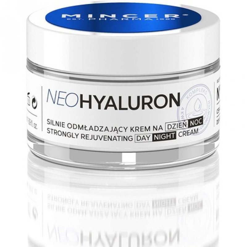 Mincer Pharma Neo Hyaluronic Highly Rejuvenating Moisturising Day and Night Face Cream with Hyaluronic Acid 50ml