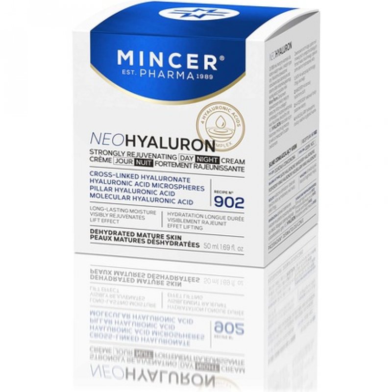 Mincer Pharma Neo Hyaluronic Highly Rejuvenating Moisturising Day and Night Face Cream with Hyaluronic Acid 50ml