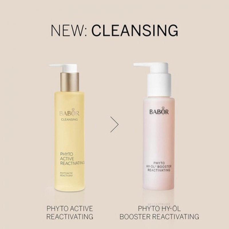 BABOR Phyto HY-OIL Booster Reactivating Facial Cleanser with White Tea and Ginseng 100ml