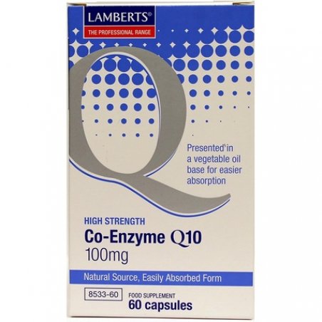 Lamberts Co-Enzyme Q10 100mg 60 Capsules