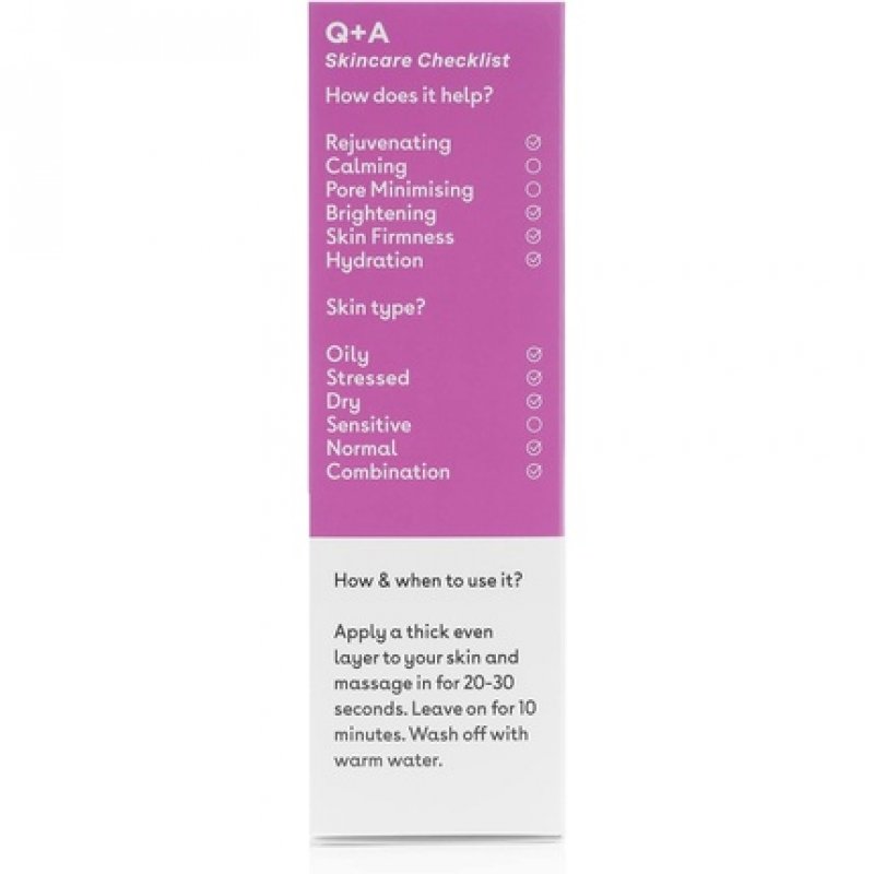 Q A Vitamin ACE Warming Gel Mask 75ml