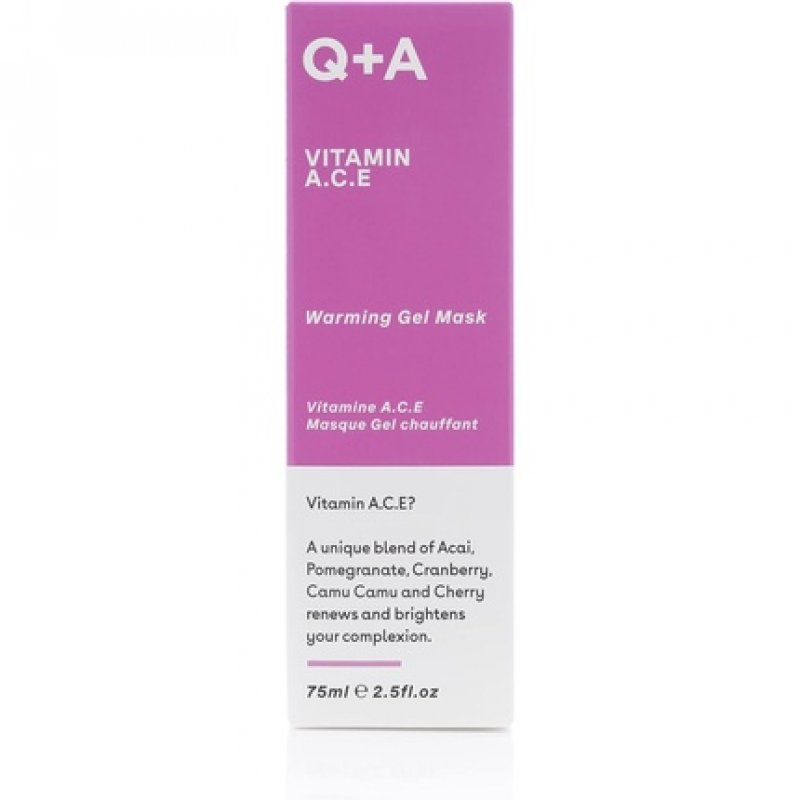 Q A Vitamin ACE Warming Gel Mask 75ml