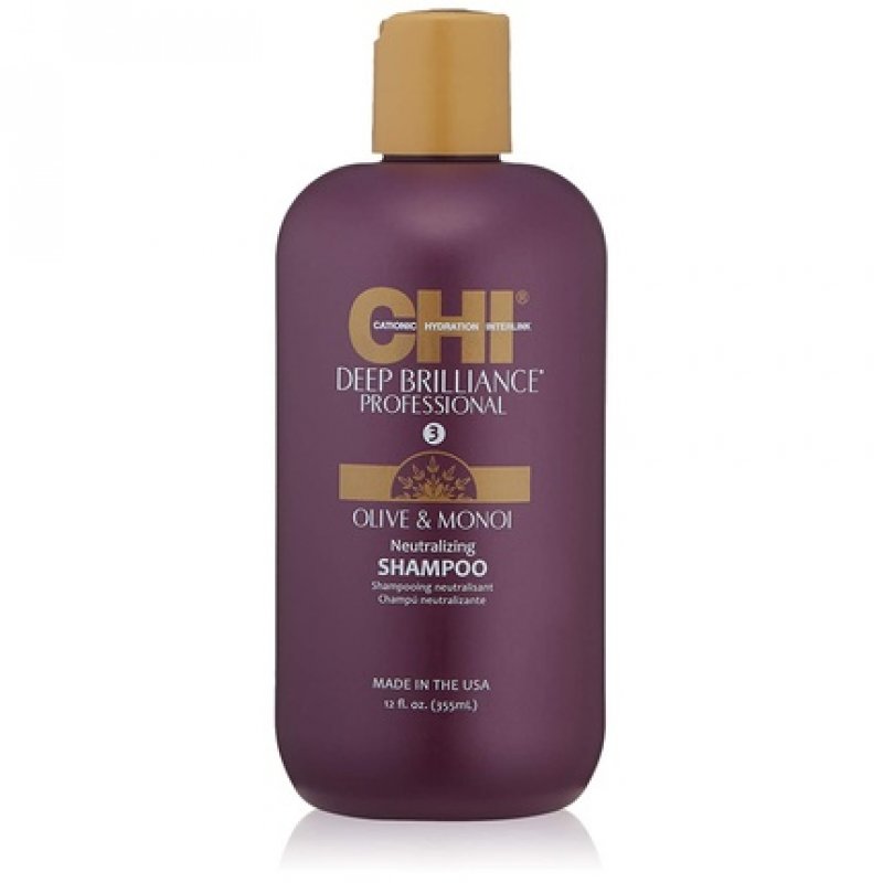 CHI DEEP BRILLIANCE OLIVE &amp MONOI NEUTRALIZING SHAMPOO355