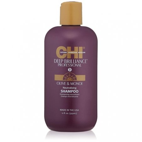 CHI DEEP BRILLIANCE OLIVE &amp MONOI NEUTRALIZING SHAMPOO355
