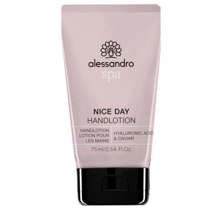 Alessandro Spa Nice Day Hand Cream Light Hand Lotion With Hyalauric Acid And
