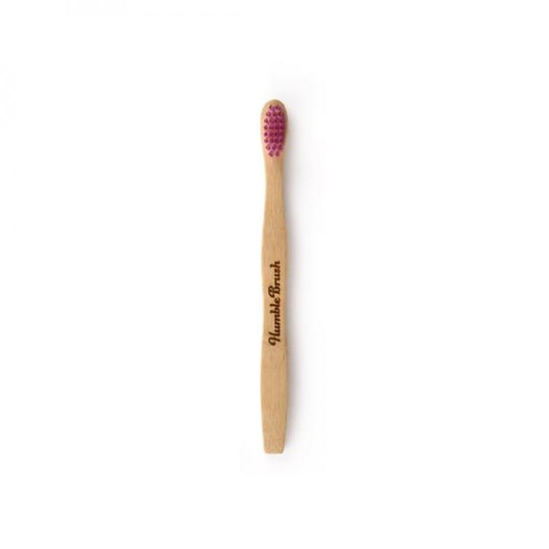 The Humble Co. 16462 brosse à dents Rose, Bois Enfant