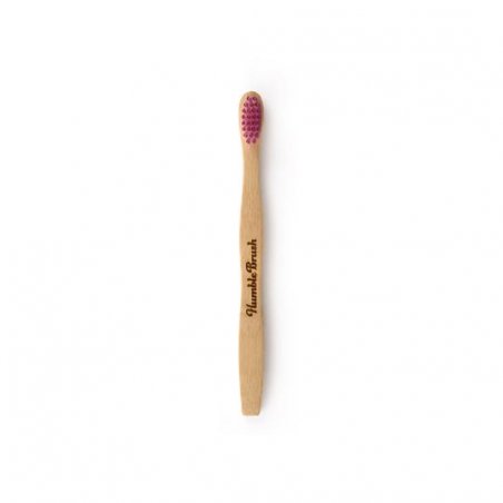 The Humble Co. 16462 toothbrush Pink, Wood Child