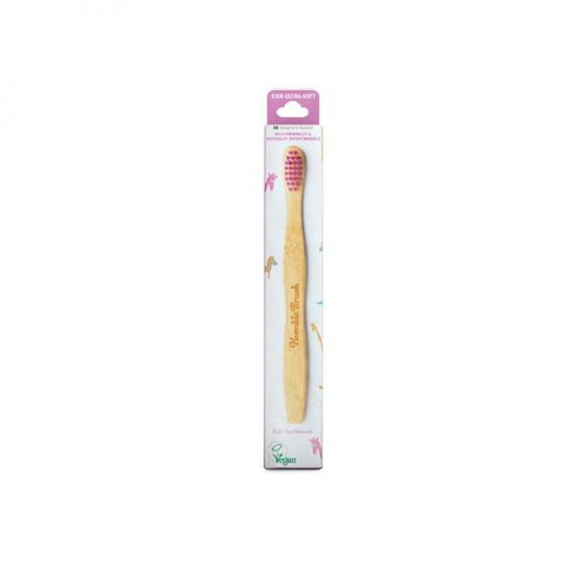 Humble Brush Kids Toothbrush Ultra Soft Bristle Purple
